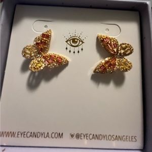 Eye Candy Butterfly Earrings